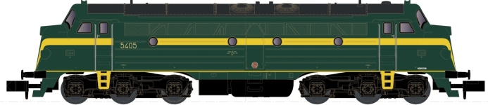 Kato 28-93 - N - Diesellok HLD 54 Nohab, SNCB, Ep. IV